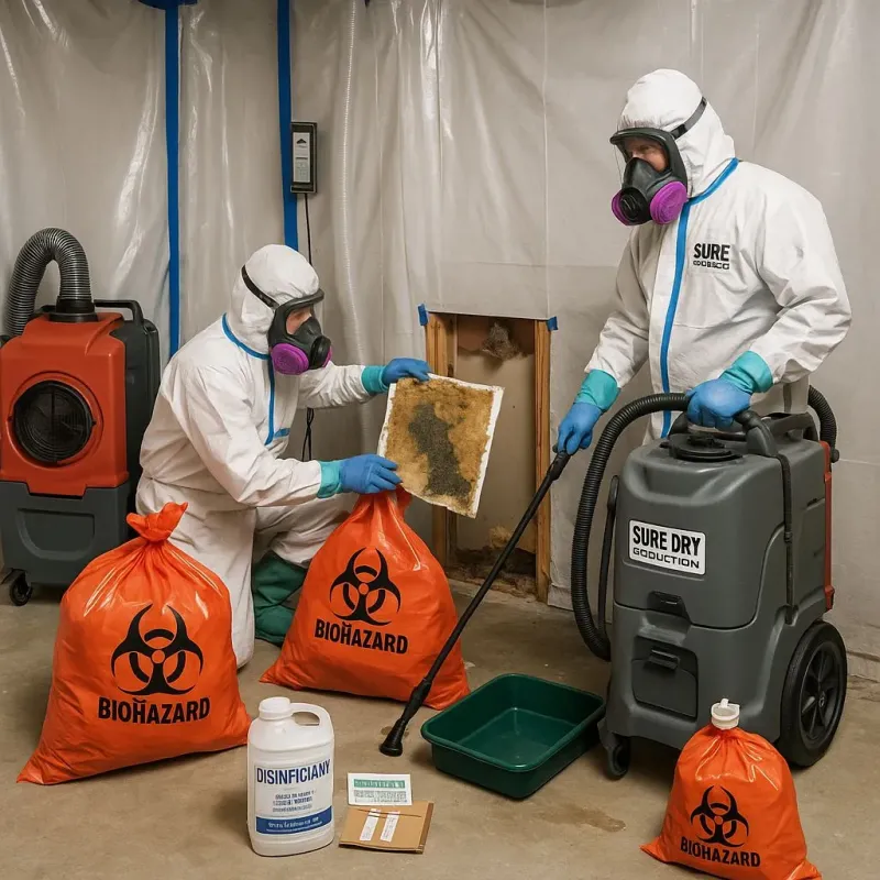 Contaminated Water Handling Protocols process in Devola, OH