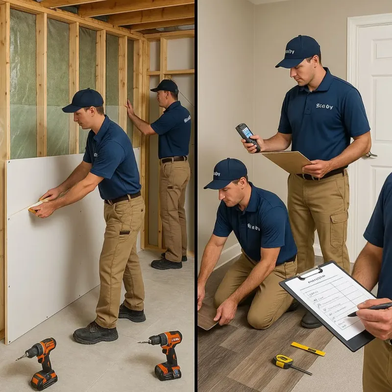 Repairs and Reconstruction process in Devola, OH